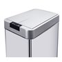 KITCHEN MOVE Poubelle automatique SILVERLAKE - 60L - Inox avec cerclage