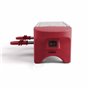 Appareil a raclette LIVOO DOC156RC - 2 personnes - 350W - Plateau en granite - Rouge chili