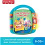 Fisher-Price - Livre Interactif Comptines - Livre Bébé