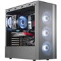 COOLER MASTER LTD BOITIER PC NR600 - Gaming -2xVentilateurs 120mm - Noir - Verre trempé - Format ATX (MCB-NR600-KGNN-S00)