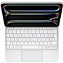 Apple - Clavier Magic Keyboard pour iPad Pro 11 (M4) - Blanc