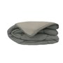 Couette Microfibre 400g/m² CALGARY Gris & Argent 220x240cm