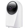 Caméra de surveillance REAL ME SMART - Vision a 360° - Infrarouge - Détection de mouvement - Blanc