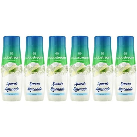 Lot de 6 Concentrés LIMONADE SODASTREAM - 440ml