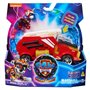 PAW Patrol - La Super Patrouille Le Film - Véhicule + Figurine Marcus - Voiture Figurine Pat Patrouille À Collectionner 