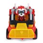 PAW Patrol - La Super Patrouille Le Film - Véhicule + Figurine Marcus - Voiture Figurine Pat Patrouille À Collectionner 