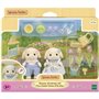 Poupée - SYLVANIAN FAMILIES - Le frere et la soeur Lapin Bélier - Jardinage - Articulés - Multicolore