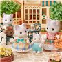 SYLVANIAN FAMILIES 5738 - La famille Chat Latté