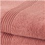 TODAY Lot de 2 Serviettes de Bain 100% coton - 50x100 cm - Terracotta