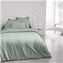 Drap housse TODAY Essential - 140 x 200+30 cm - 2 personnes - 100% Coton uni - Celadon