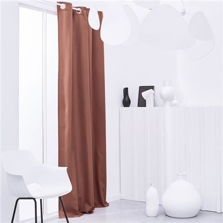 TODAY Rideau Isolant Thermique Essential Uni - 140 x 240 cm - Terracotta