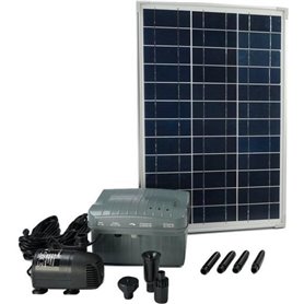 Ubbink Kit SolarMax 1000 et panneau solaire batterie et pompe 1351182 403740