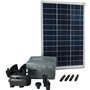 Ubbink Kit SolarMax 1000 et panneau solaire batterie et pompe 1351182 403740