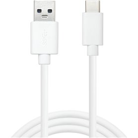 Câble USB A vers USB-C Sandberg 136-15 Blanc 1 m (1 Unité)