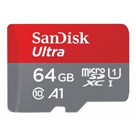Carte Mémoire Micro SD avec Adaptateur SanDisk SDSQUA4-064G-GN6TA 64 GB