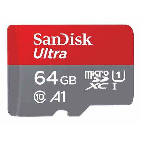 Carte Mémoire Micro SD avec Adaptateur SanDisk SDSQUA4-064G-GN6TA 64 GB