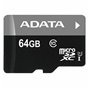 Carte Mémoire Micro SD avec Adaptateur Adata CLASS10 64 GB