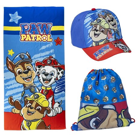 Ensemble d'été pour enfants The Paw Patrol Bleu 3 Pièces