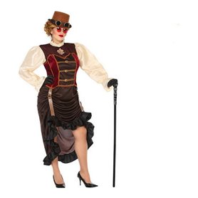 Déguisement pour Adultes DISFRAZ STEAMPUNK XXL Shine Inline Marron Steampunk XXL (1 Pièce)