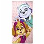 Serviette de plage The Paw Patrol Rose 70 x 140 cm Microfibre