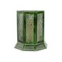 Lanternes Home ESPRIT Vert Métal Oriental 23 x 23 x 57 cm (2 Pièces)