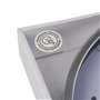 Horloge Murale Versa Blanc Plastique Quartz Pop 4 x 30 x 30 cm