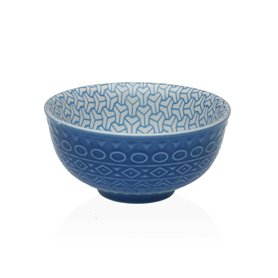 Bol pour Apéritifs Versa Bleu Céramique Porcelaine 12