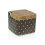 Salière avec couvercle Versa Céramique Bambou Dolomite Etoiles 11