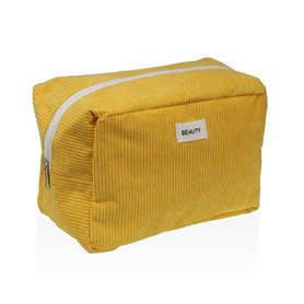 Nécessaire de Voyage Versa Corduroy Jaune 12 x 16 x 24 cm