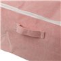 Boîte de rangement Versa Corduroy 38 x 26 x 26 cm Rose