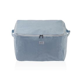 Boîte de rangement Versa Corduroy 38 x 26 x 26 cm Bleu
