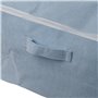 Boîte de rangement Versa Corduroy 38 x 26 x 26 cm Bleu