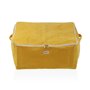 Boîte de rangement Versa Corduroy 40 x 25 x 50 cm Jaune