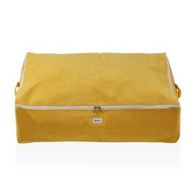 Boîte de rangement Versa Corduroy 50 x 20 x 70 cm Jaune