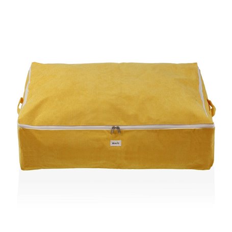 Boîte de rangement Versa Corduroy 50 x 20 x 70 cm Jaune