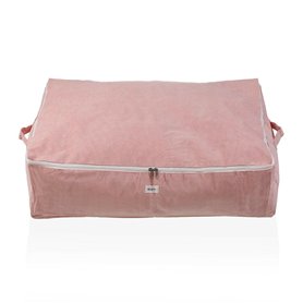 Boîte de rangement Versa Corduroy 50 x 20 x 70 cm Rose