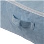 Boîte de rangement Versa Corduroy 50 x 20 x 70 cm Bleu