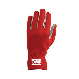 Gants de conduite pour hommes OMP Rally Rouge XL