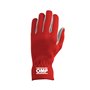 Gants de conduite pour hommes OMP Rally Rouge XL