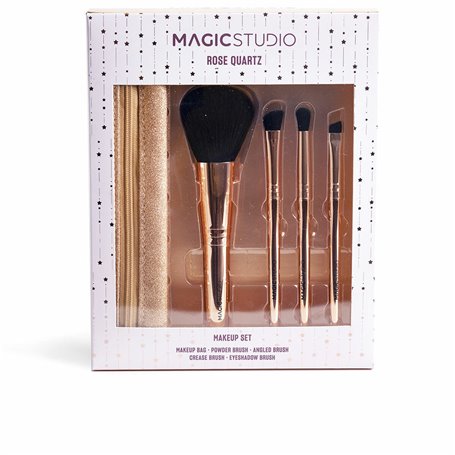 Kit de broche de maquillage IDC Institute ROSE QUARTZ 5 Pièces