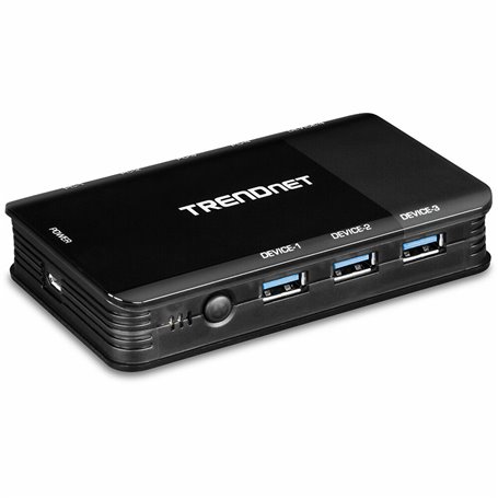 Switch Trendnet TK-U404 USB Noir