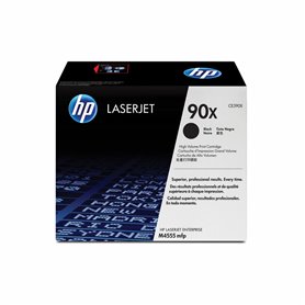 HP 90X toner LaserJet noir grande capacité authentique