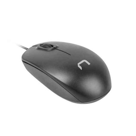 Souris avec Câble et Capteur Optique Natec Hawk 1000 DPI Noir