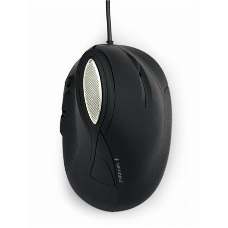 Souris avec Câble et Capteur Optique GEMBIRD MUS-ERGO-03. 3200 DPI Noir (1 Unités)