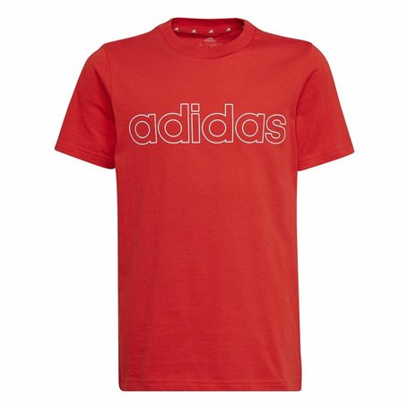 T shirt à manches courtes Enfant Adidas Essentials  Rouge