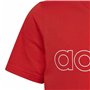 T shirt à manches courtes Enfant Adidas Essentials  Rouge