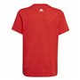 T shirt à manches courtes Enfant Adidas Essentials  Rouge