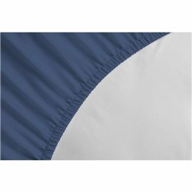 Drap housse Lovely Home Bleu Blue marine 90 x 190 cm