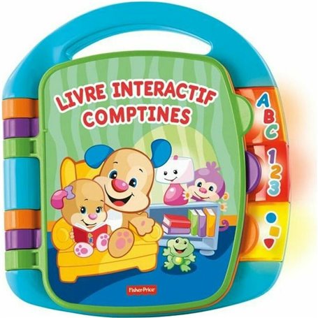 Fisher-Price - Livre Interactif Comptines - Livre Bébé