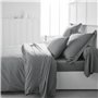 Drap housse TODAY Essential Gris clair 140 x 200 cm Gris